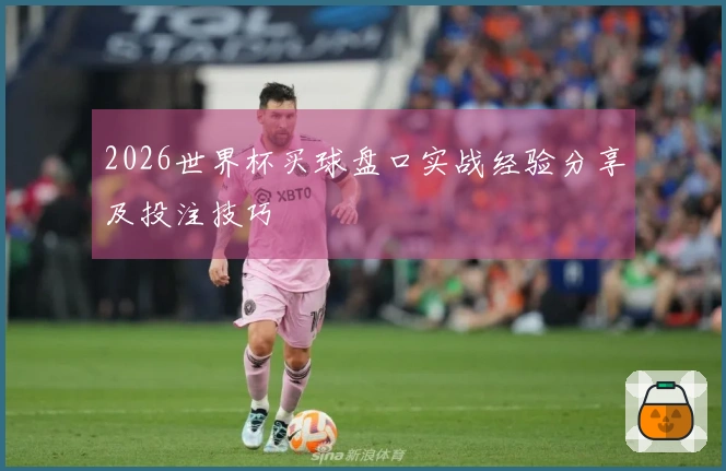 2026世界杯买球盘口实战经验分享及投注技巧